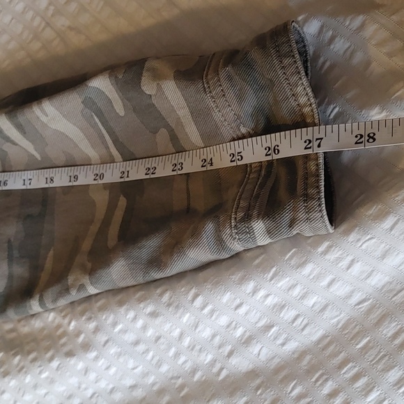 Women's Lightweight Cotton Cammo Jacket Plus Size 2X - Picture 13 of 13